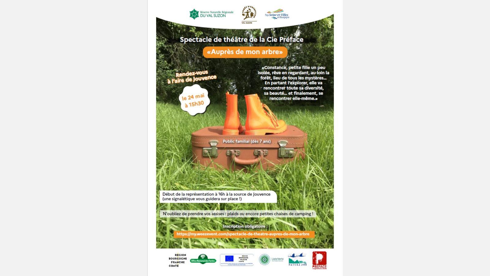 Affiche Auprès de mon arbre 24 mai