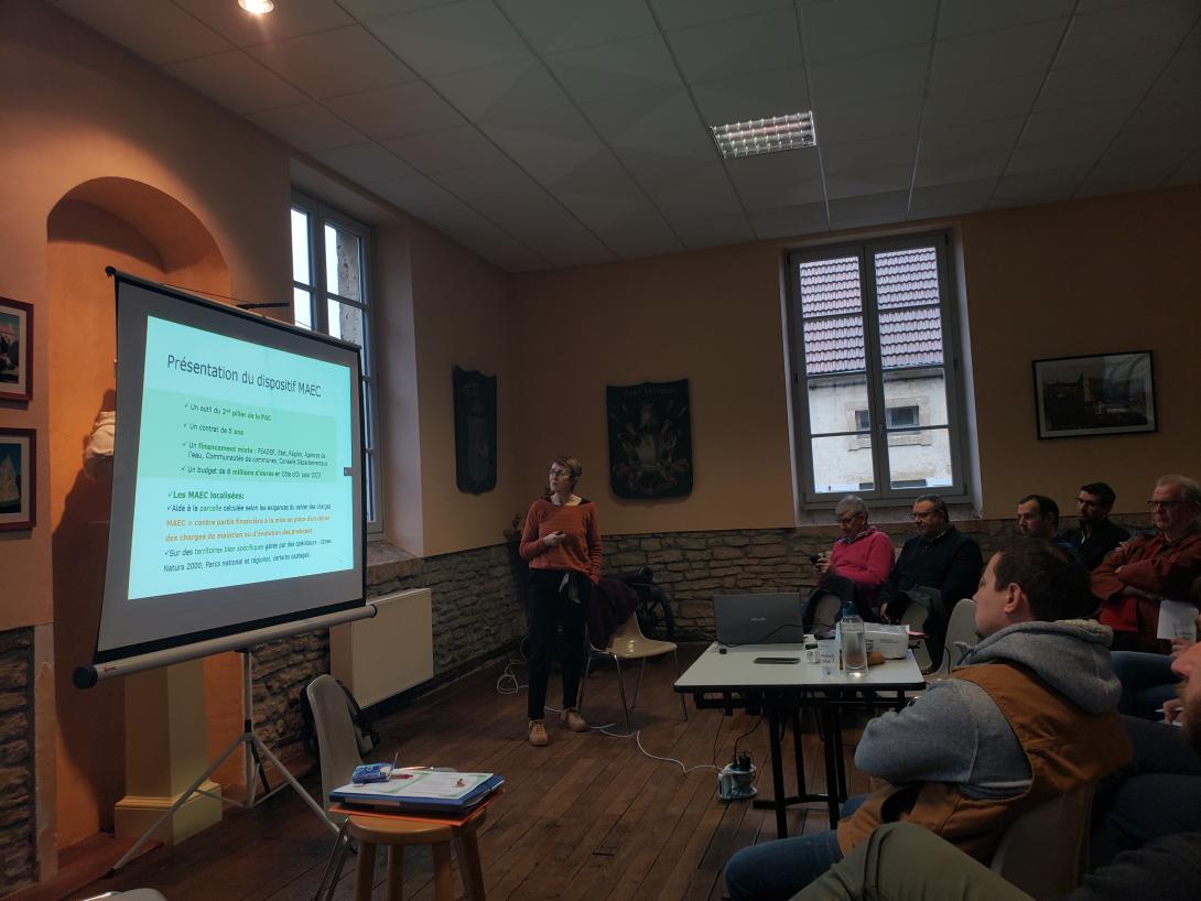 Réunion de présentation du PAEC